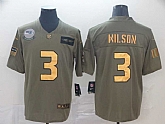 Nike Seahawks 3 Russell Wilson 2019 Olive Gold Salute To Service Limited Jersey,baseball caps,new era cap wholesale,wholesale hats